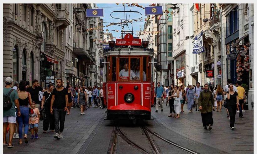 Pera Tunnel Hotel Isztambul Kültér fotó